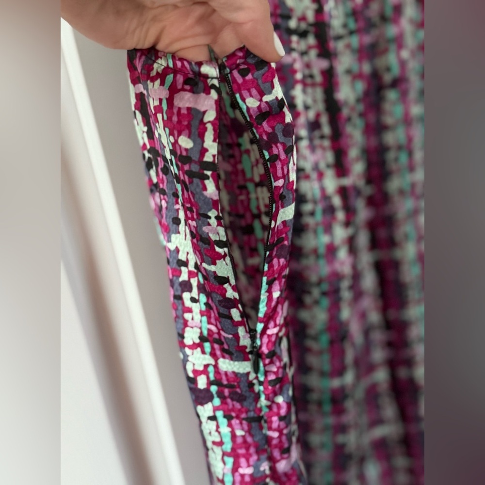 Attention Multi-Colored Textured Shift Dress, Siz… - image 8